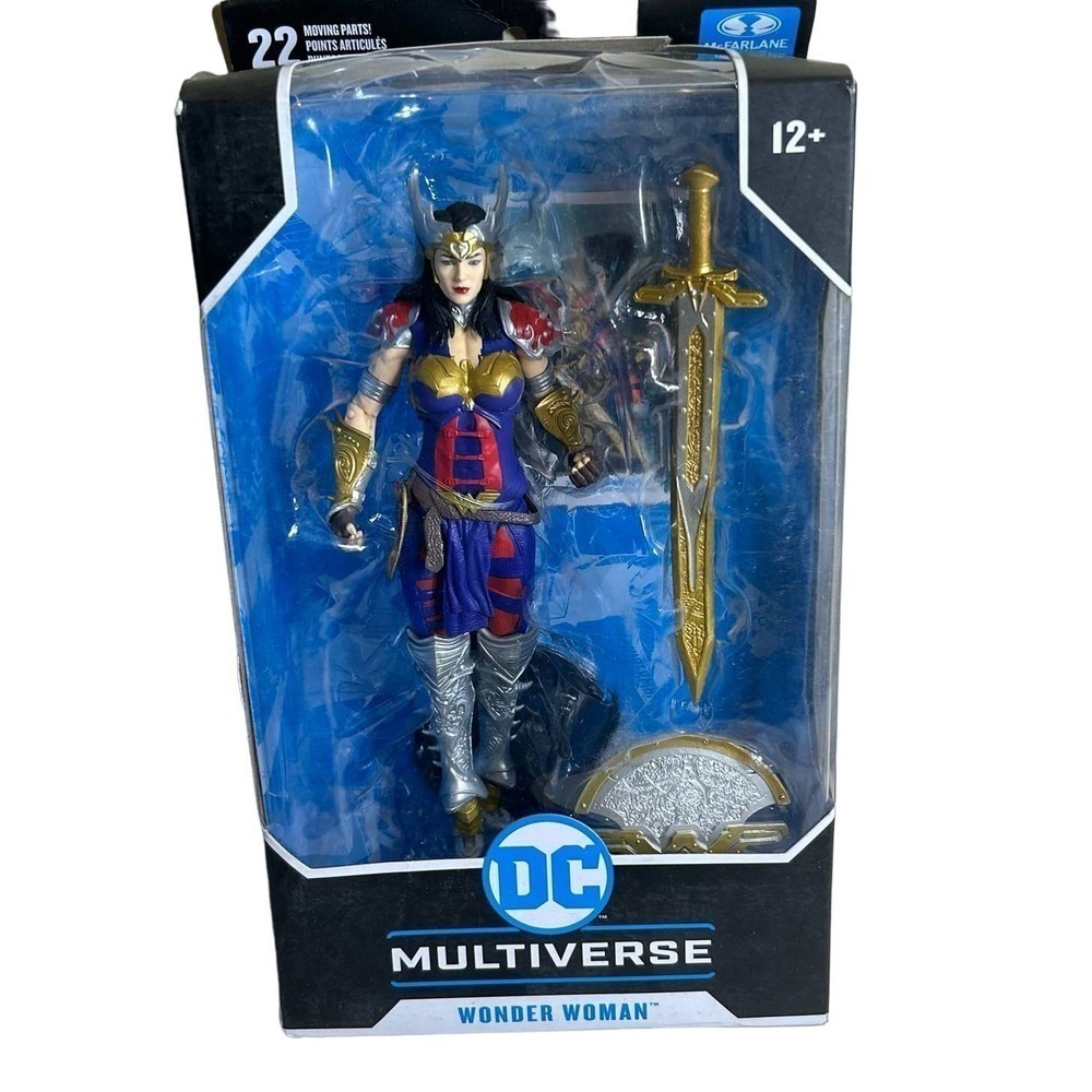 DC Multiverse Wonder Woman Action Figure Moving Parts McFarlane Christmas Toy